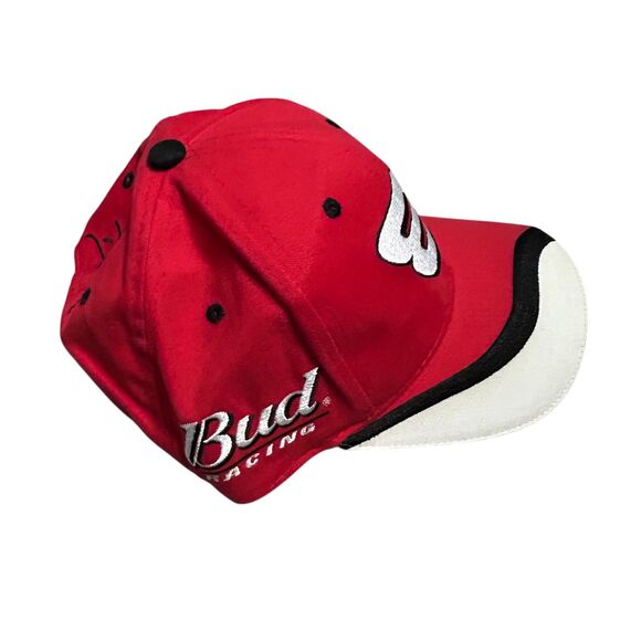 Dale Earnhardt JR Hat #8 Dale Jr. Nascar Hat Red Bud Racing  Adjustable Hat - Picture 2 of 7